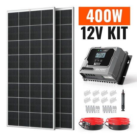 400 Watt Solar Kit - RICH SOLAR